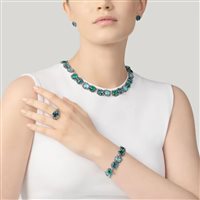 Bracciale Giovanni Raspini Donna Blue Ivy in Argento Cristallo 12427 - 12427